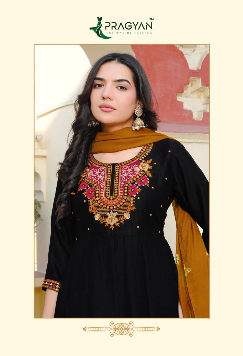 SAMRIDDHI VOL 4 by Pragyan 4001 To 4008 Series Beautiful Fancy Stylish Colourful casual wear Premium Vichitra Dresses At Wholesale Price